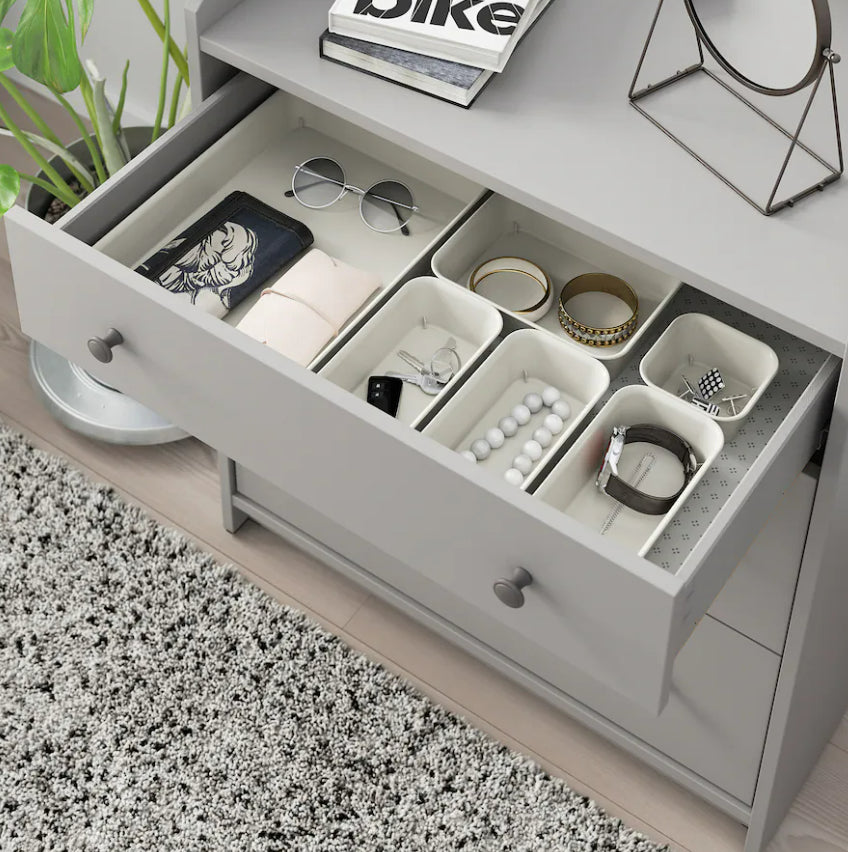Organizer, Plastic/Beige, 4X4X2 " Designed in Sweden NOJIG 604.770.37 / 60477037