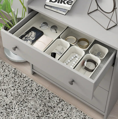 Organizer, Plastic/Beige, 4X4X2 " Designed in Sweden NOJIG 604.770.37 / 60477037